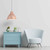 Opus 210mm Lamp Shade Industrial Pastel Pink 2