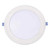 Opus LED Slimline Downlight 12W Warm White Opal White Modern 3