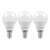 Crompton Lamps LED Golfball 4.2W E14 (3 Pack) Daylight Opal (40W Eqv)