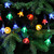 Festive 5m Indoor & Outdoor Flower String Lights 50 Multi-Coloured LEDs 1