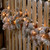 Festive Indoor & Outdoor 8ft Christmas Tree Glow-Worm Lights 1500 Warm White LEDs 4