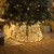 Festive 58cm Lit Gold Tree Skirt 400 Warm White LEDs 1