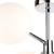 Firstlight Splash 3-Light Semi-Flush Ceiling Light Opal in Chrome 2