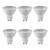Crompton LED GU10 Spotlight Bulbs 3.5W Dimmable Daylight 6500K Halogen Replacement (6 Pack)