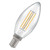 LED Candle Light Bulbs E14 5W (40W Eqv) Dimmable Filament Warm White 2700K Clear (3 Pack) 2