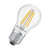 Ledvance LED Classic P Golfball Light Bulb E27 3.4W Dim Warm White 2700K Round Screw Filament Clear 1