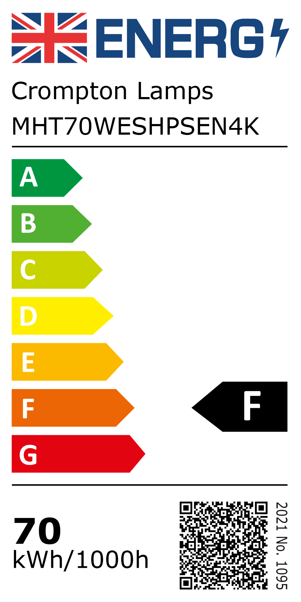 New 2021 Energy Rating Label: MPN MHT70WESHPSEN4K