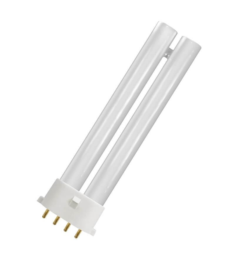 Crompton Lamps CFL PLS-E 7W 4-Pin Dimmable Single Turn Cool White Frosted SE-Type
