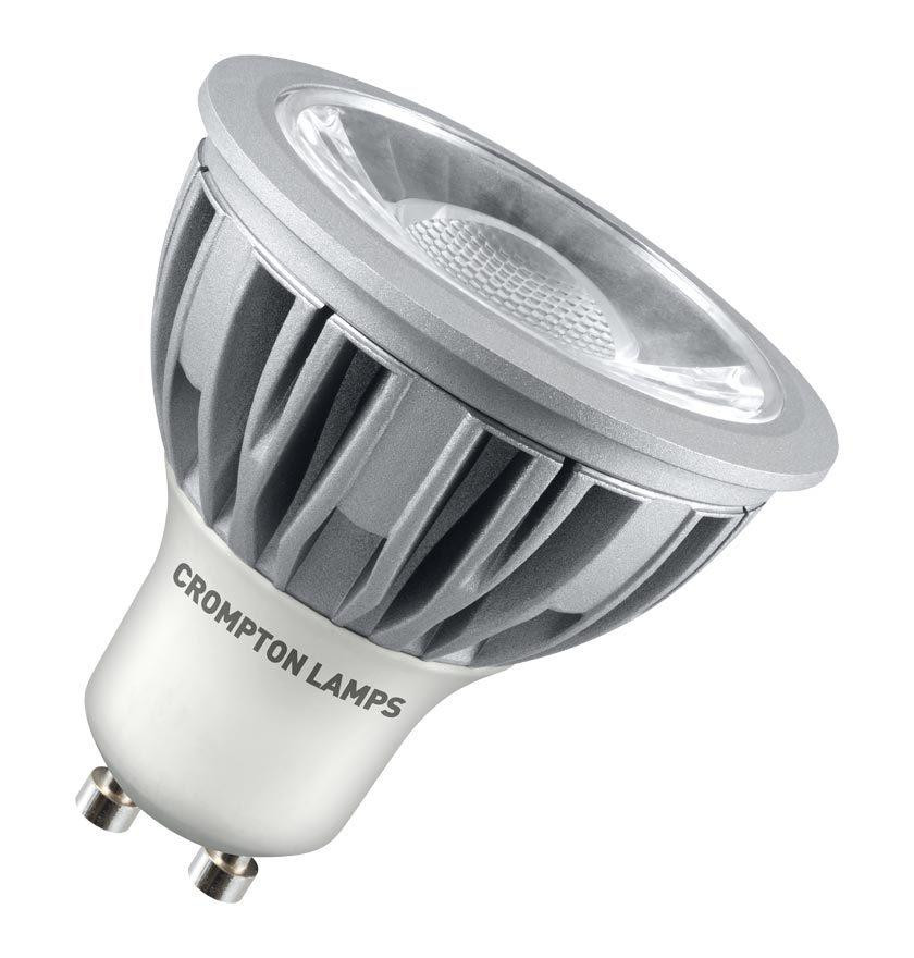 Crompton Lamps LED GU10 Bulb 5W Cool White 45°