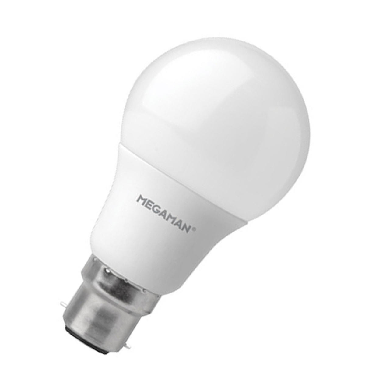 Megaman LED GLS 4.8W B22 Warm White Opal