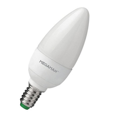 Megaman Classic 5W Kerzenlicht LED – Energiesparlampe In Kerzenform, Warmweiß | Für Leuchter & Dekoleuchten