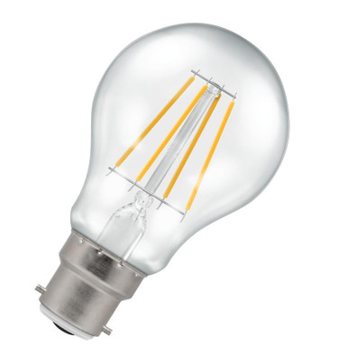 Ampoule LED, E27, blanc, 2770k, 650lm, dimmable, Ø6cm, H10,5cm