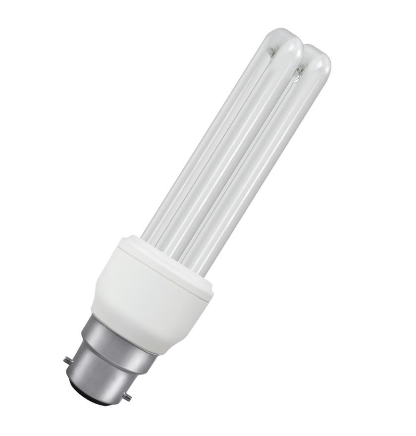 Image of Crompton Lamps CFL Tubular 11W B22 T4 Stick Warm White Frosted (50W Eqv)