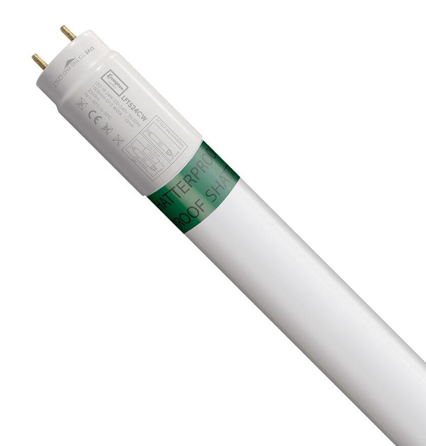 Crompton Lamps LED 5ft T8 Tube 24W Shatterproof Cool White