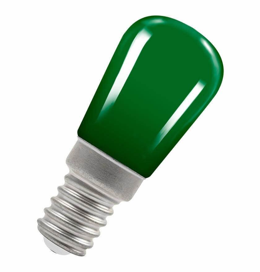 Crompton Lamps LED Pygmy 1.3W E14 Coloured IP65 Green