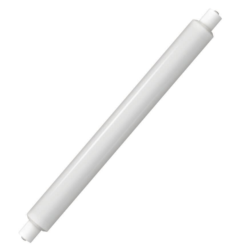 Crompton Lamps LED 284mm DET Tubular 6W SCC-S15 Cool White Opal (40W Eqv)