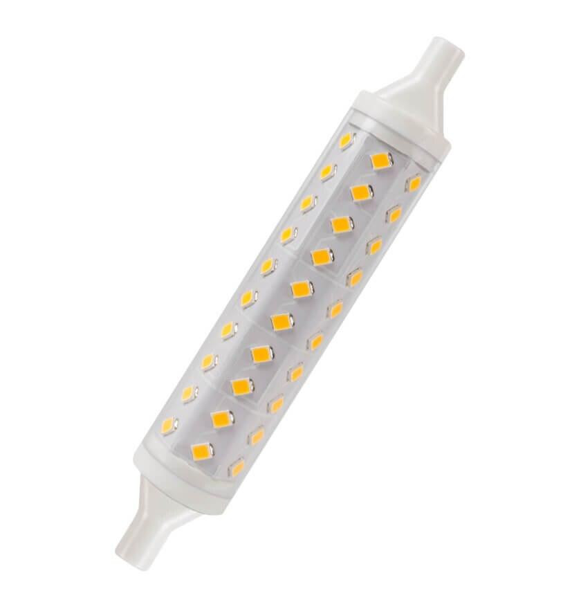 Crompton Lamps LED 118mm Linear 9W R7s Warm White Clear (70W Eqv)