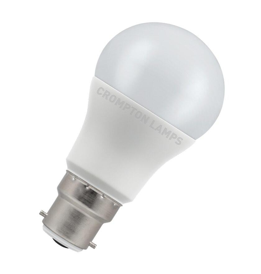 Crompton Lamps LED GLS 4.5W B22 Warm White Opal (40W Eqv)