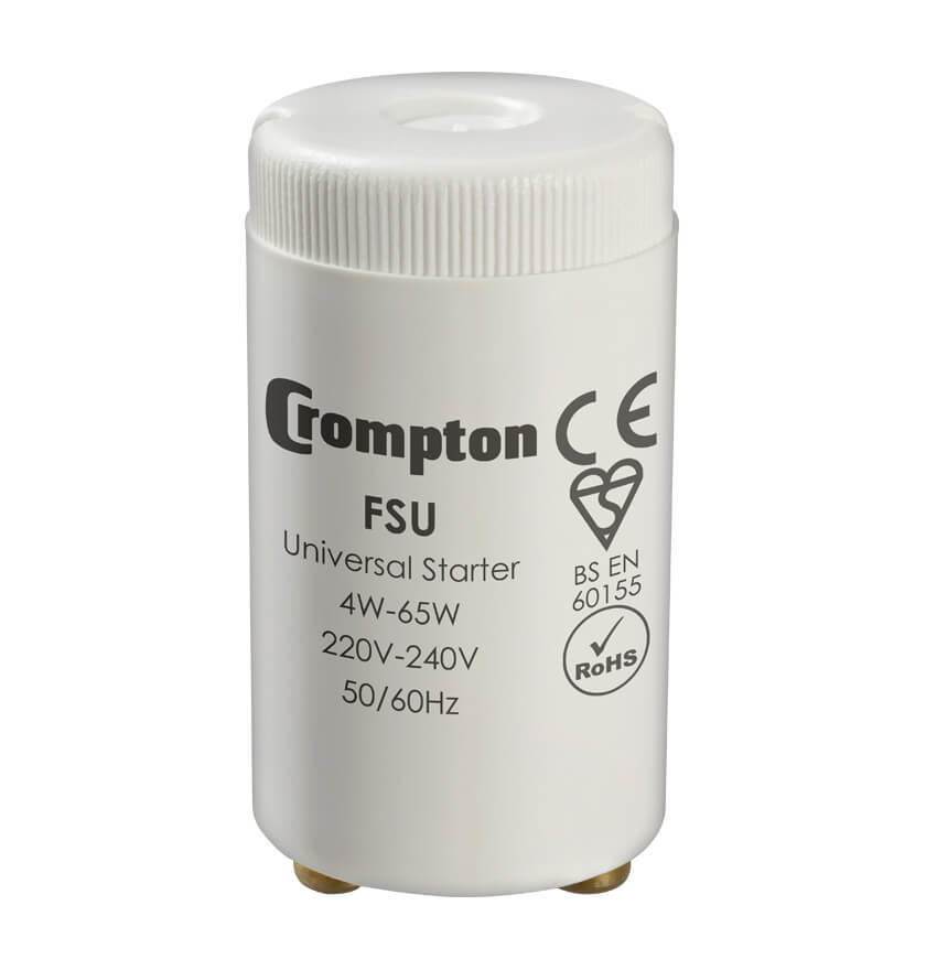 Crompton Lamps Fluorescent Starter FSU 4W - 65W