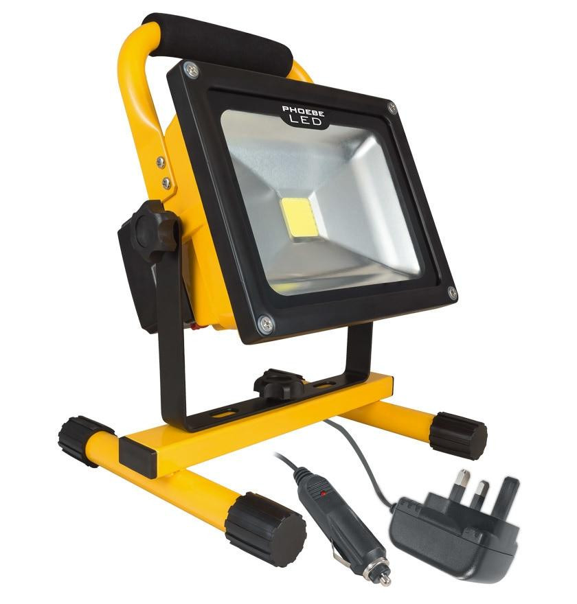 Phoebe LED Work Light 20W 12V PhoCarry Daylight 110° Yellow IP65