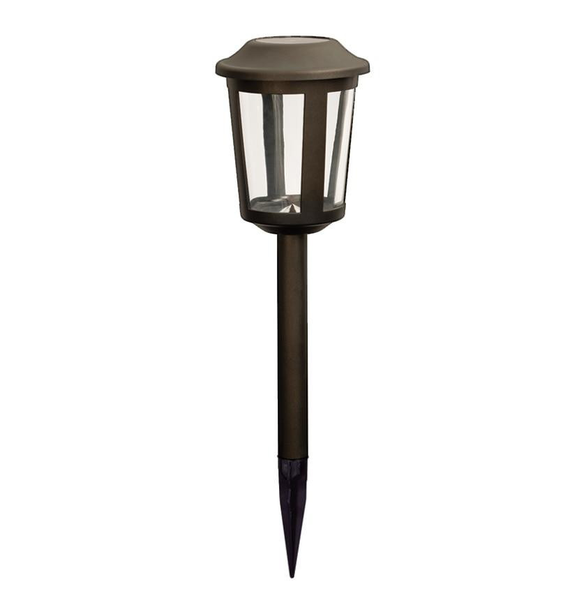 Duracell Solar LED Solar Path Light Cool White Charcoal Brown