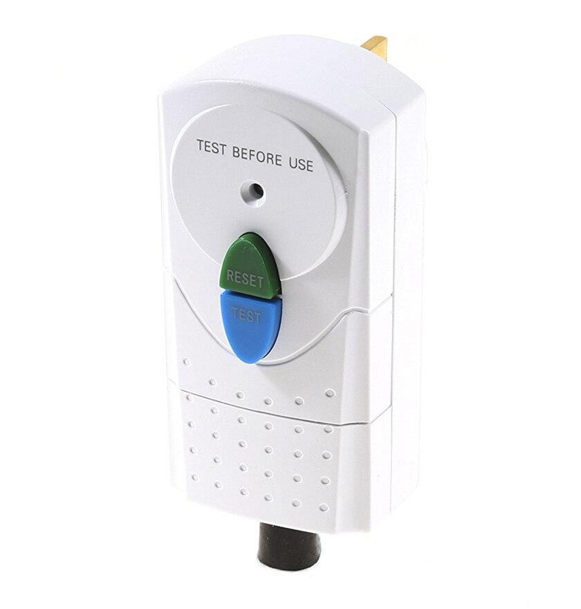 SMJ 13A Electrical RCD Plug White
