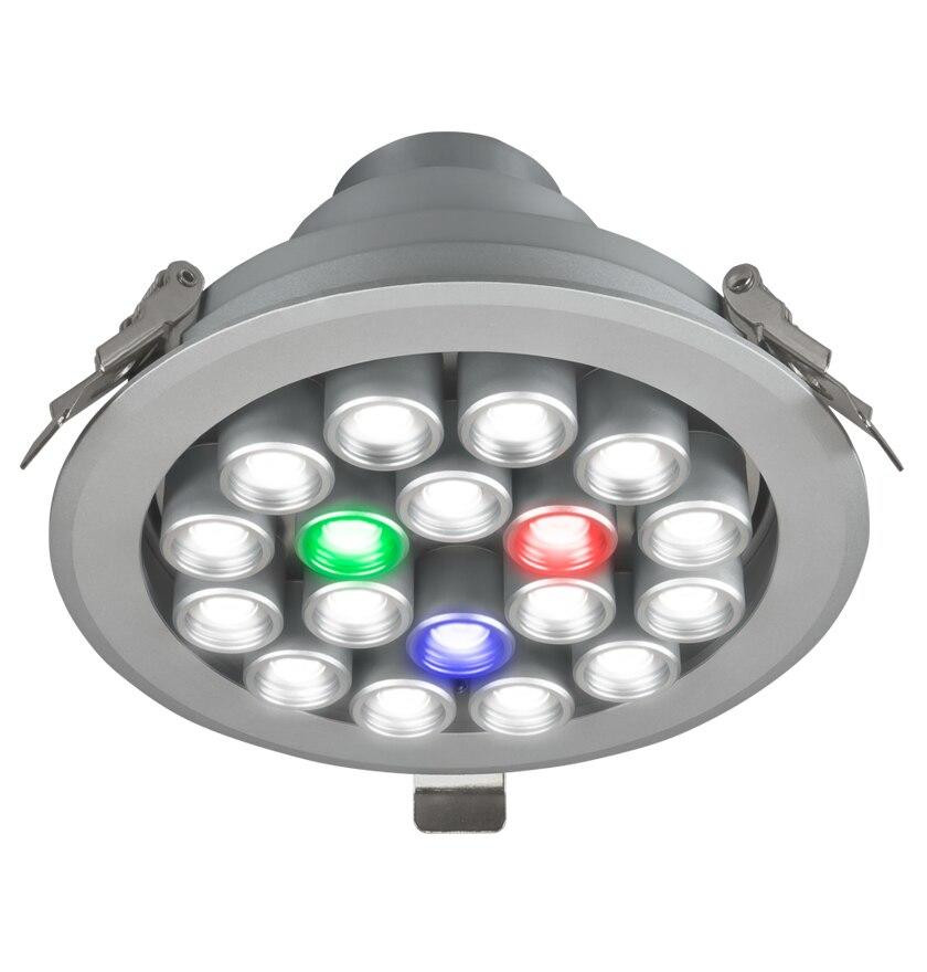 Phoebe LED Jewellery Display 19W 24V RotatorSpot Daylight 20° Aluminium