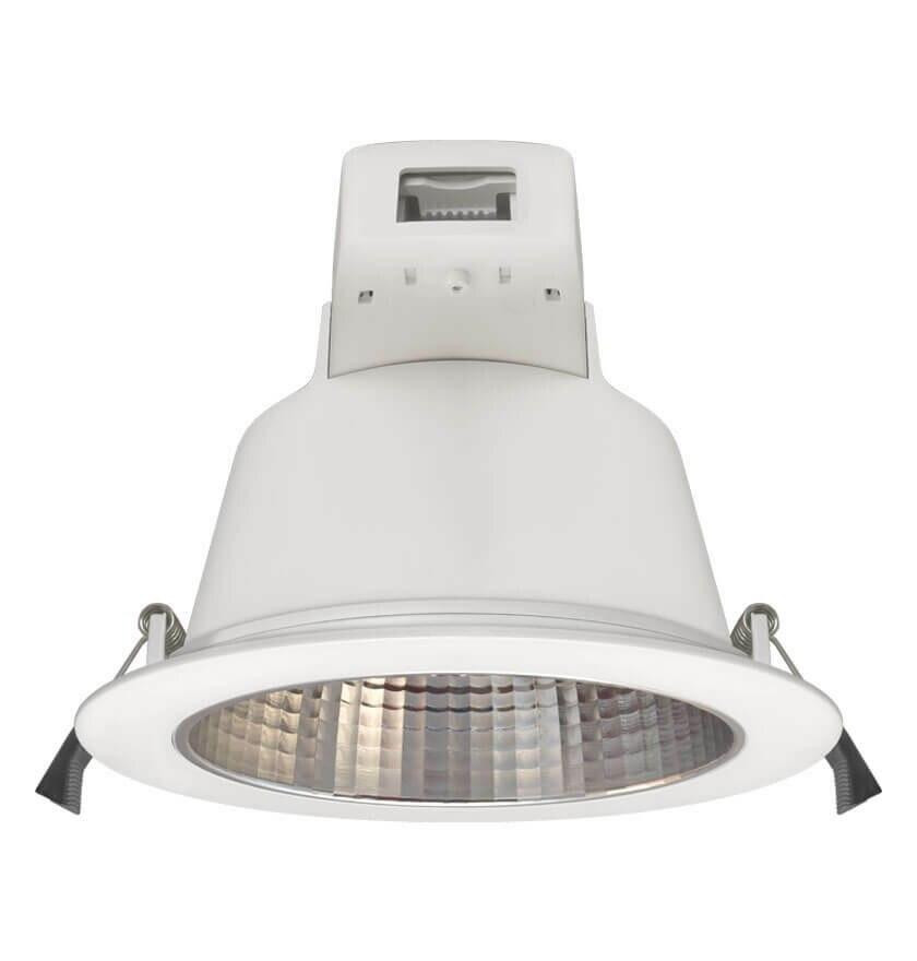 Phoebe LED Downlight 18W Dimmable Plato Tri-Colour CCT 90° White IP54