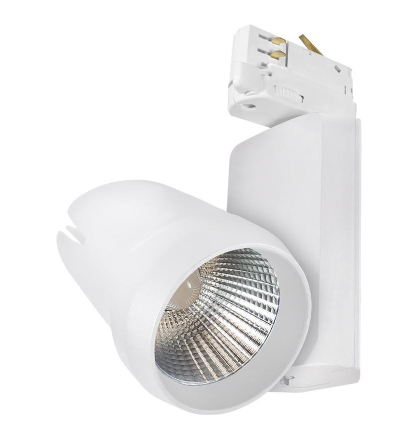 Phoebe LED Track Light 25W Dimmable Alecto Cool White 24° White