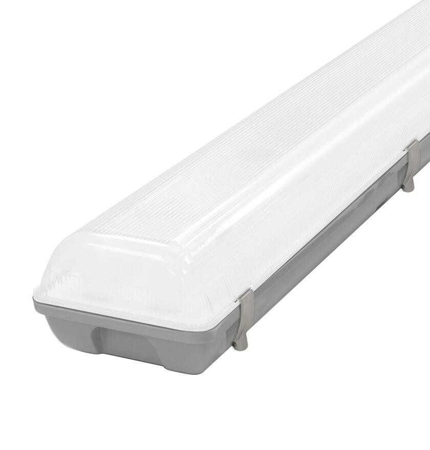 Phoebe LED 5ft IP65 Fitting 30W Manto 2 Sensor Cool White 120° Grey Non-Corrosive