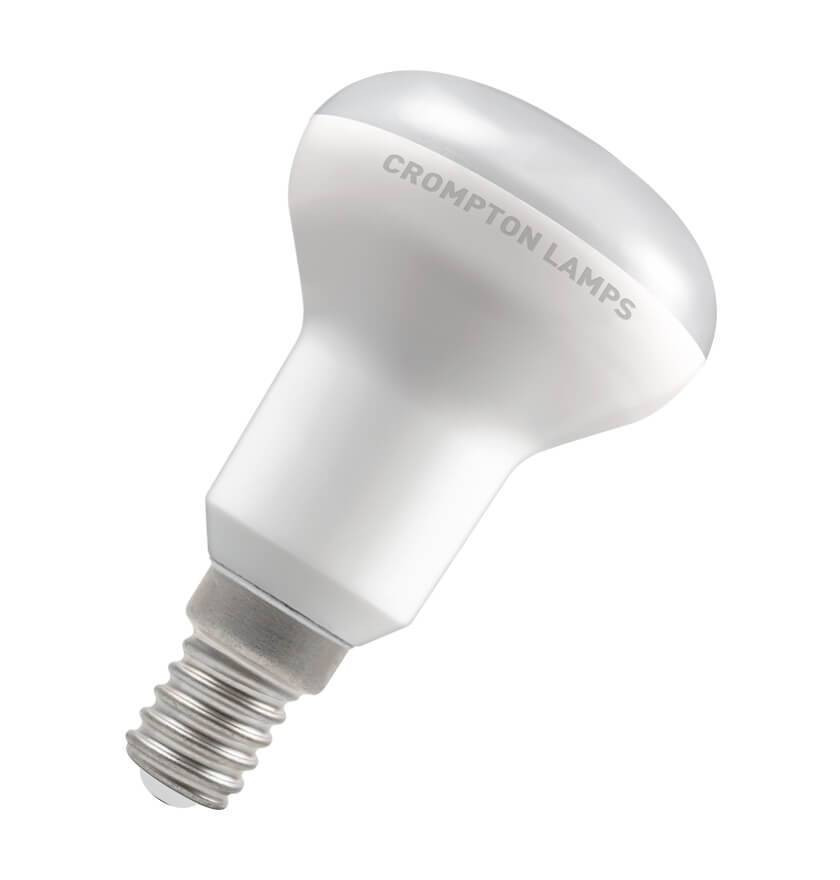 Crompton Lamps LED R50 Reflector 6W E14 Warm White 120° Opal (40W Eqv)