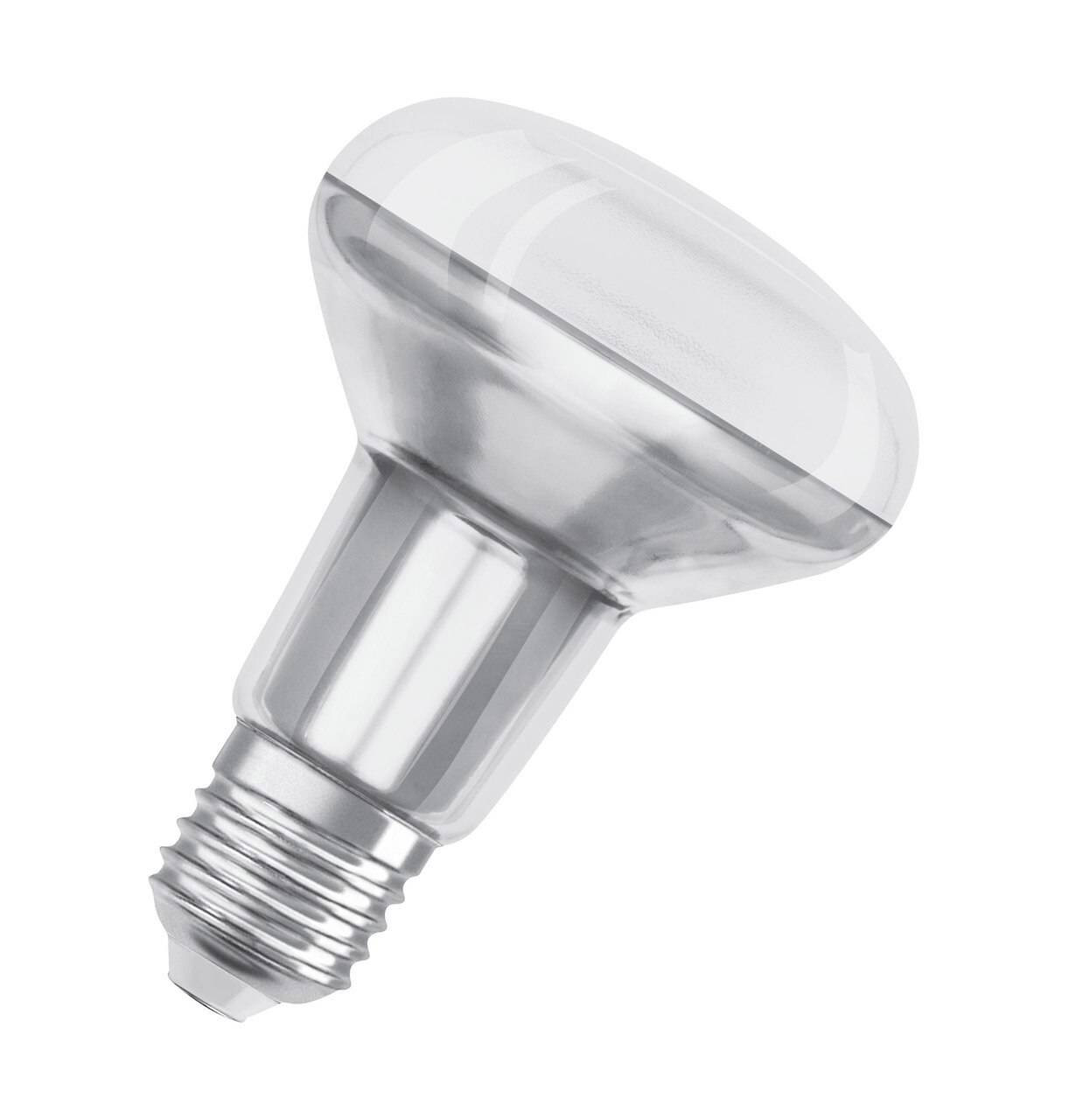 Osram LED R80 Reflector 4.3W E27 Parathom Warm White 36° Diffused