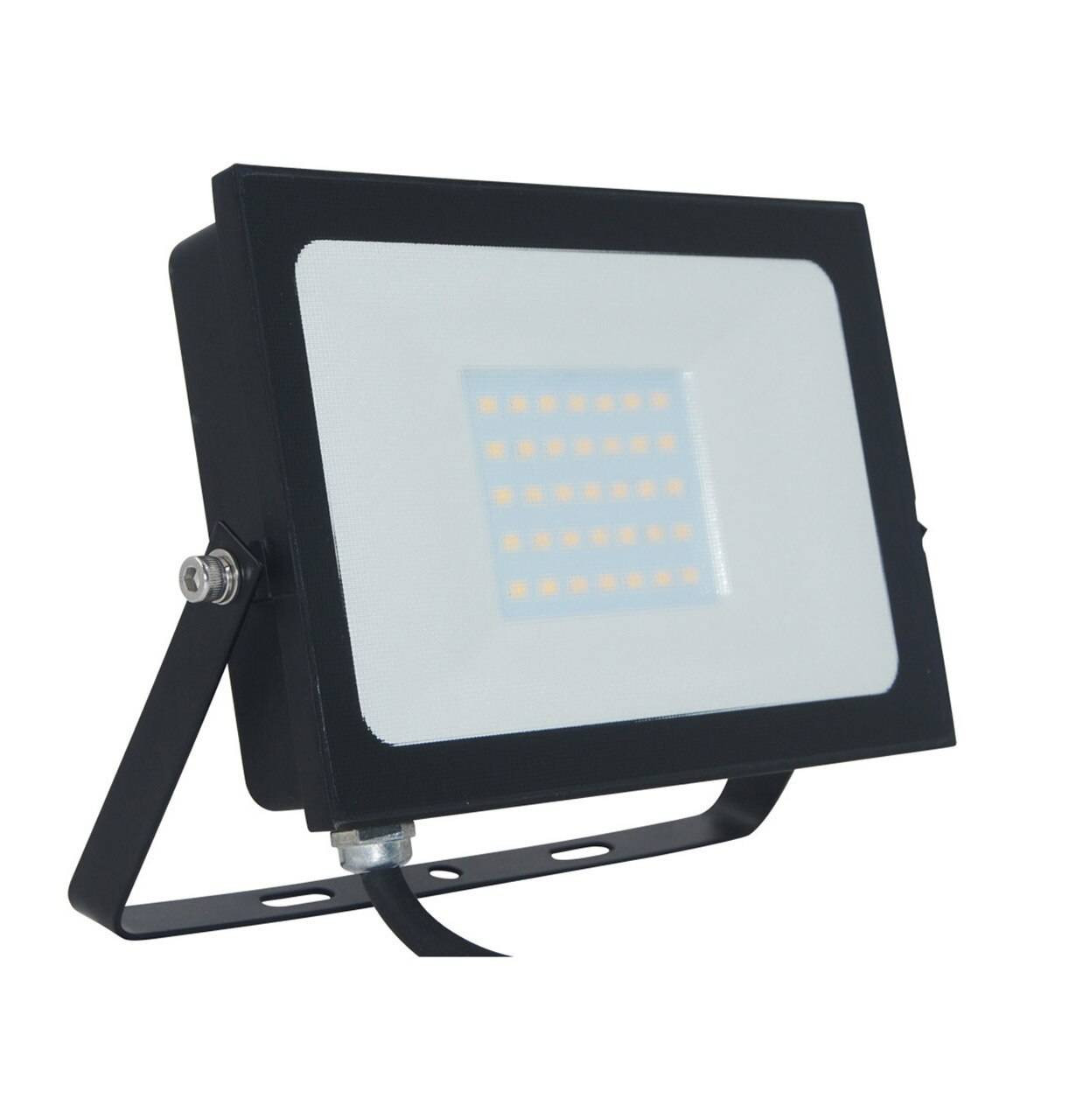 Phoebe LED Floodlight 30W Atlas-Mini Cool White Black IP65