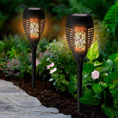 solalite fence lights