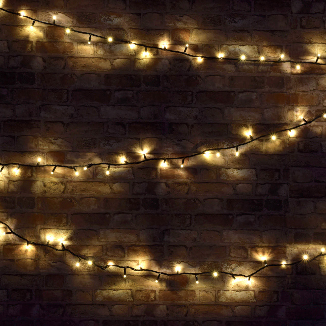 Image of Lyyt-Connect 8m 100 Warm White LED Connectable Outdoor String Lights