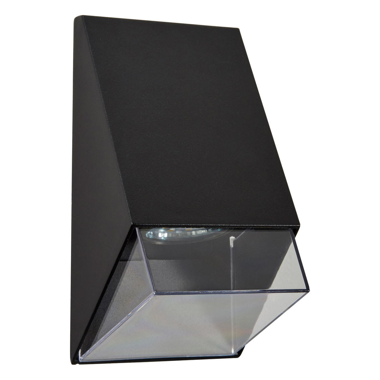 Zink SENS Outdoor Angled Wall Light Black