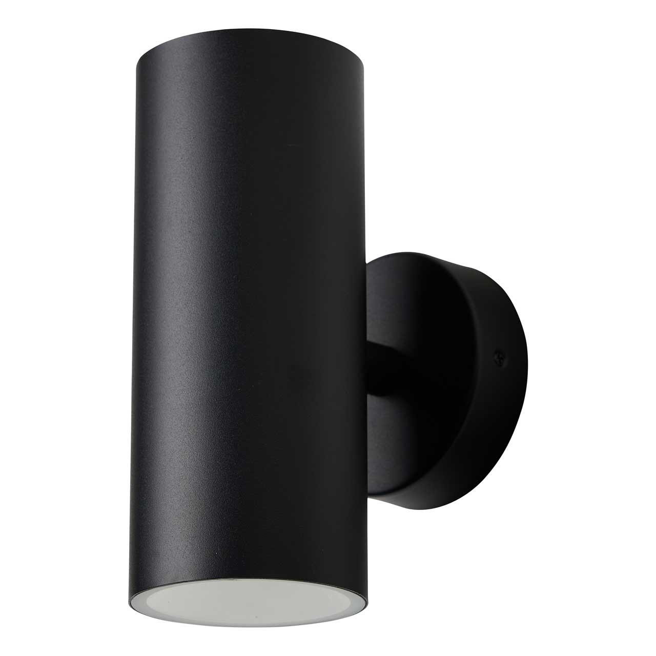 Zink MELO 10W LED Outdoor Up and Down Wall Light Black