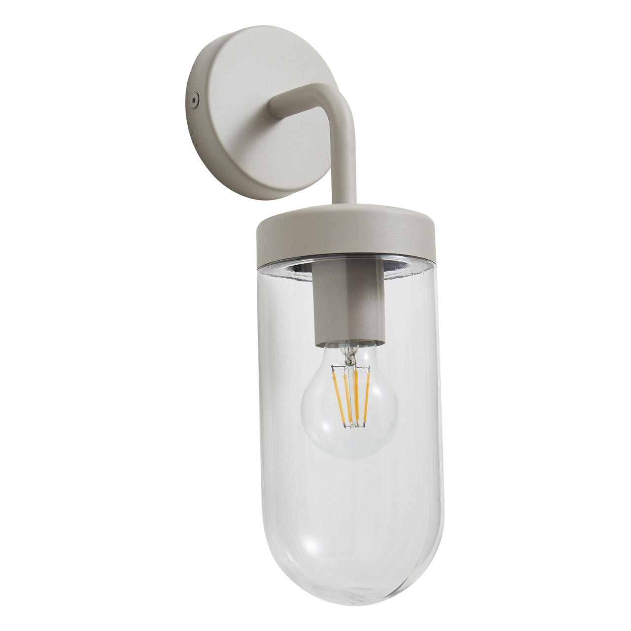 Zink KEW Outdoor Wall Lantern Dove Grey