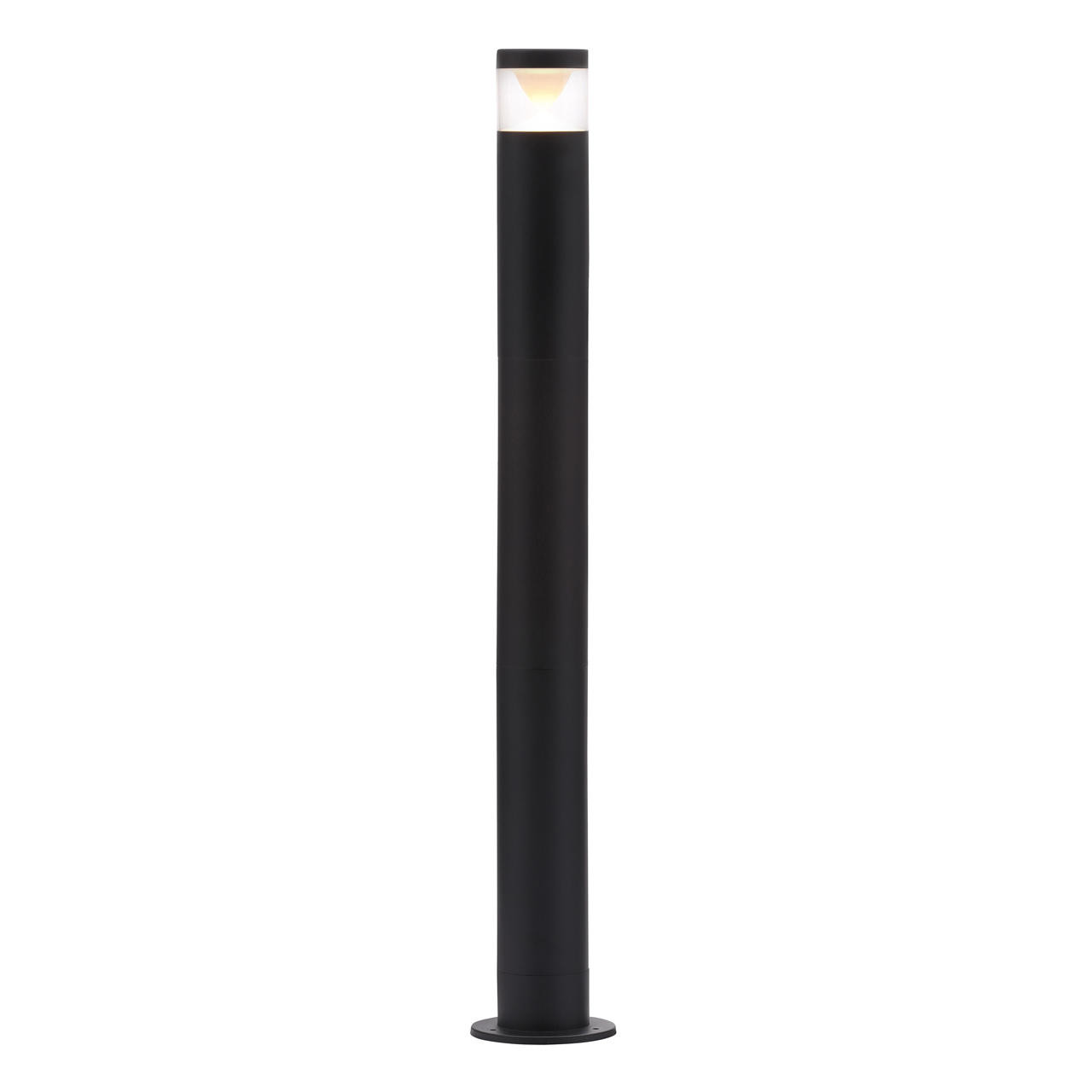 Zink POLLUX 4W LED Outdoor Post Light Black