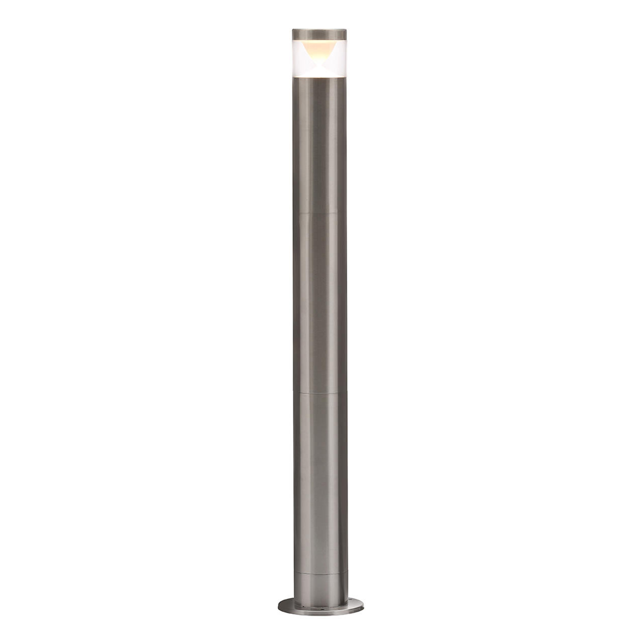 Zink POLLUX 4W LED Outdoor Post Light Stainless Steel