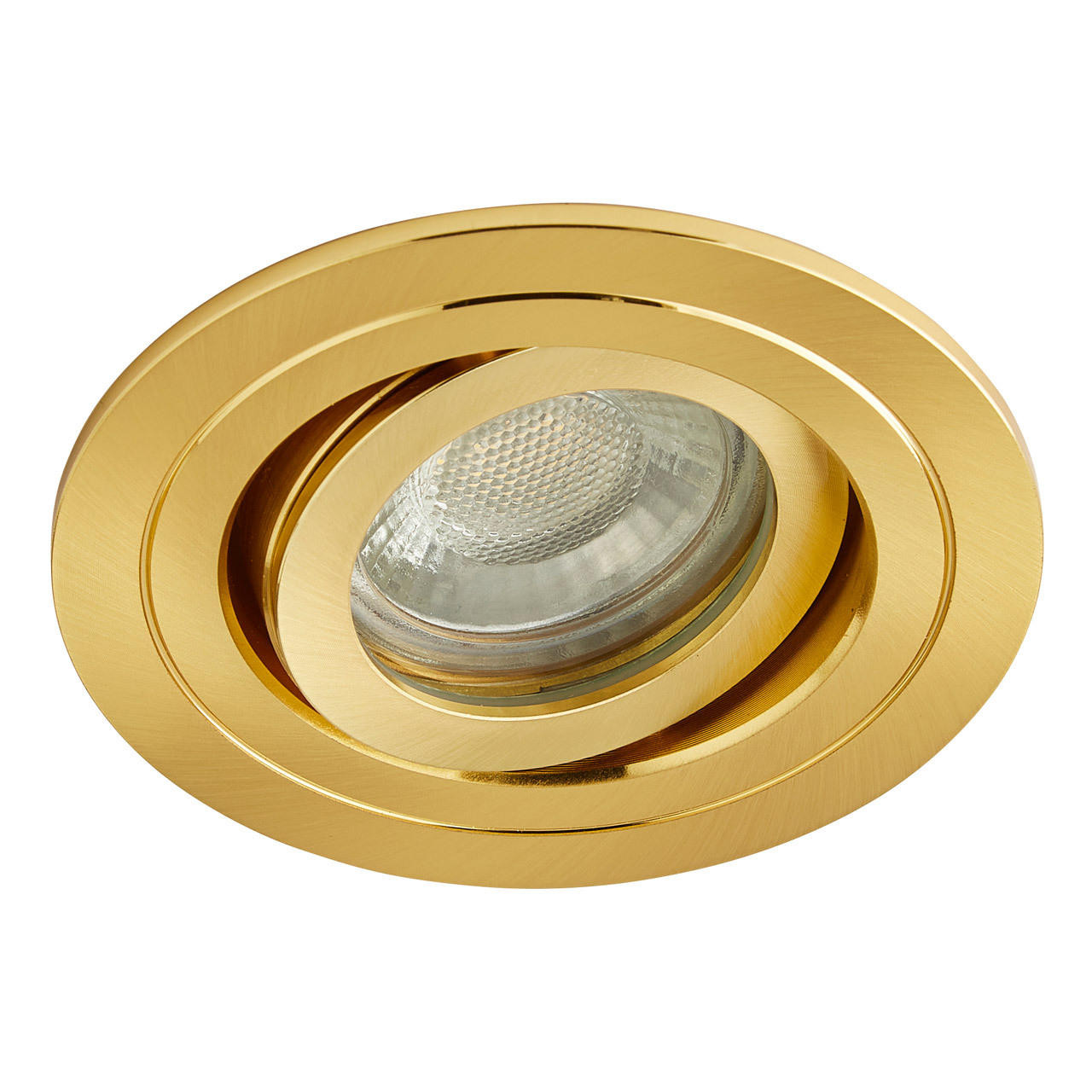 Spa Cali Tiltable Downlight Satin Brass