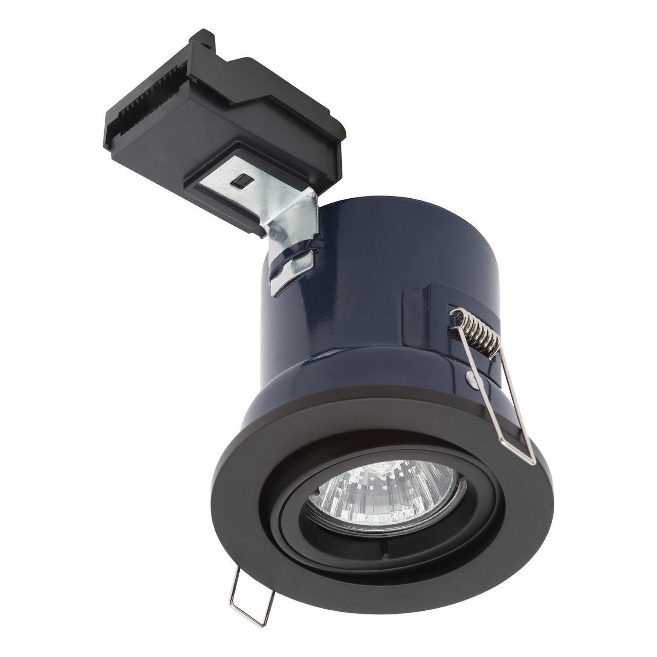 Electralite Yate Tiltable Fire Rated Downlight IP20 Matt Black