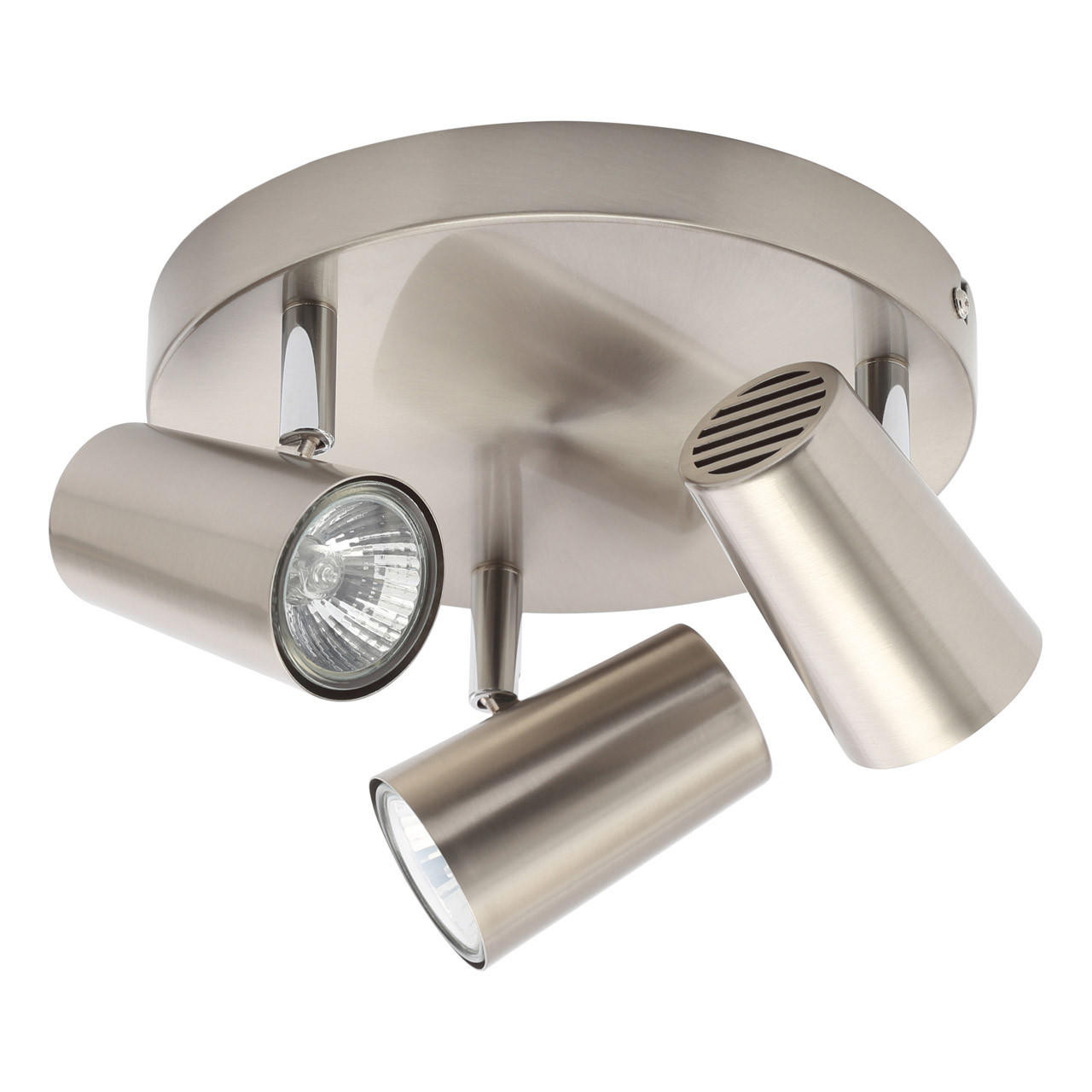 Inlight Harvey 3-Light Ceiling Spotlight Satin Nickel