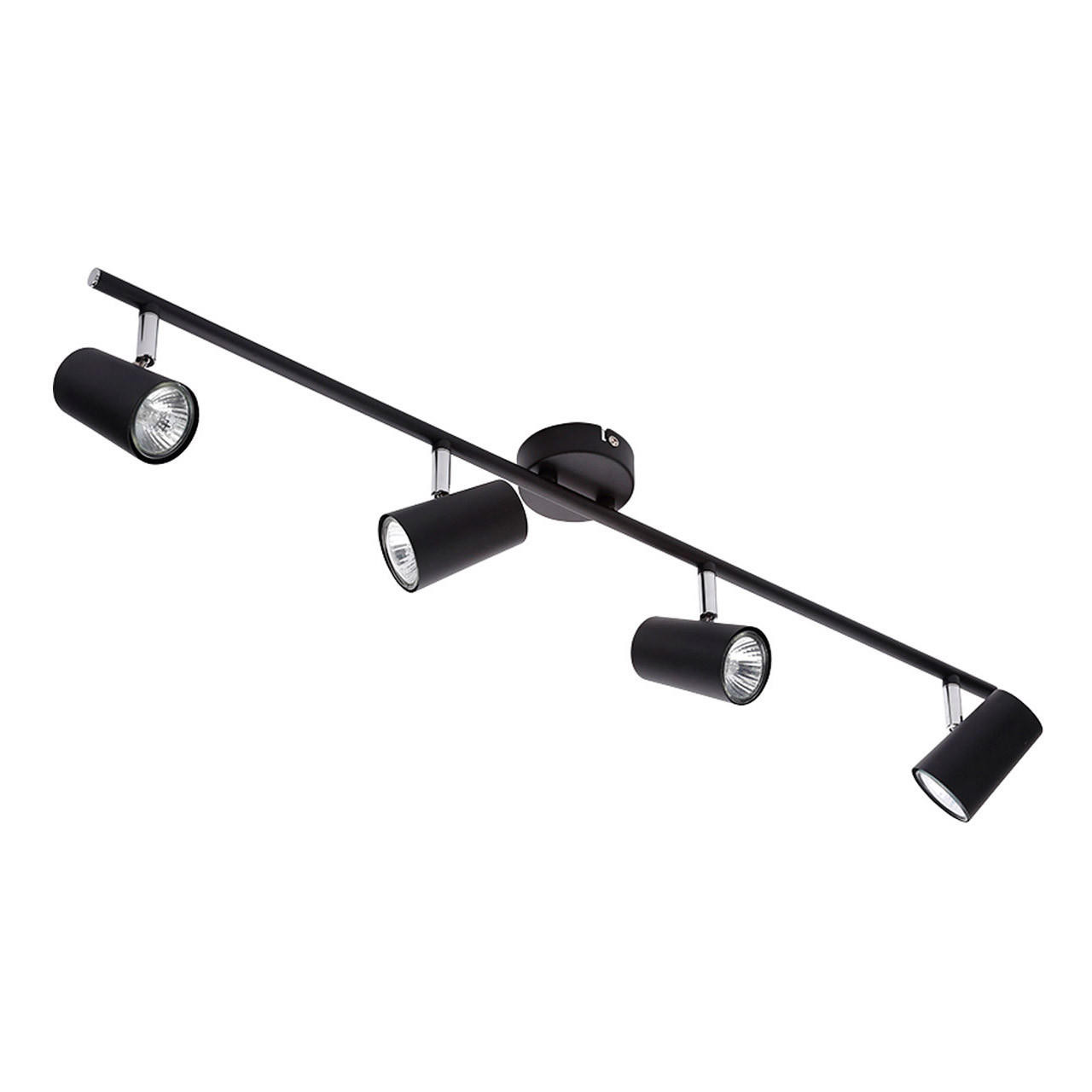 Inlight Harvey 4-Light Light Bar Spotlight Black
