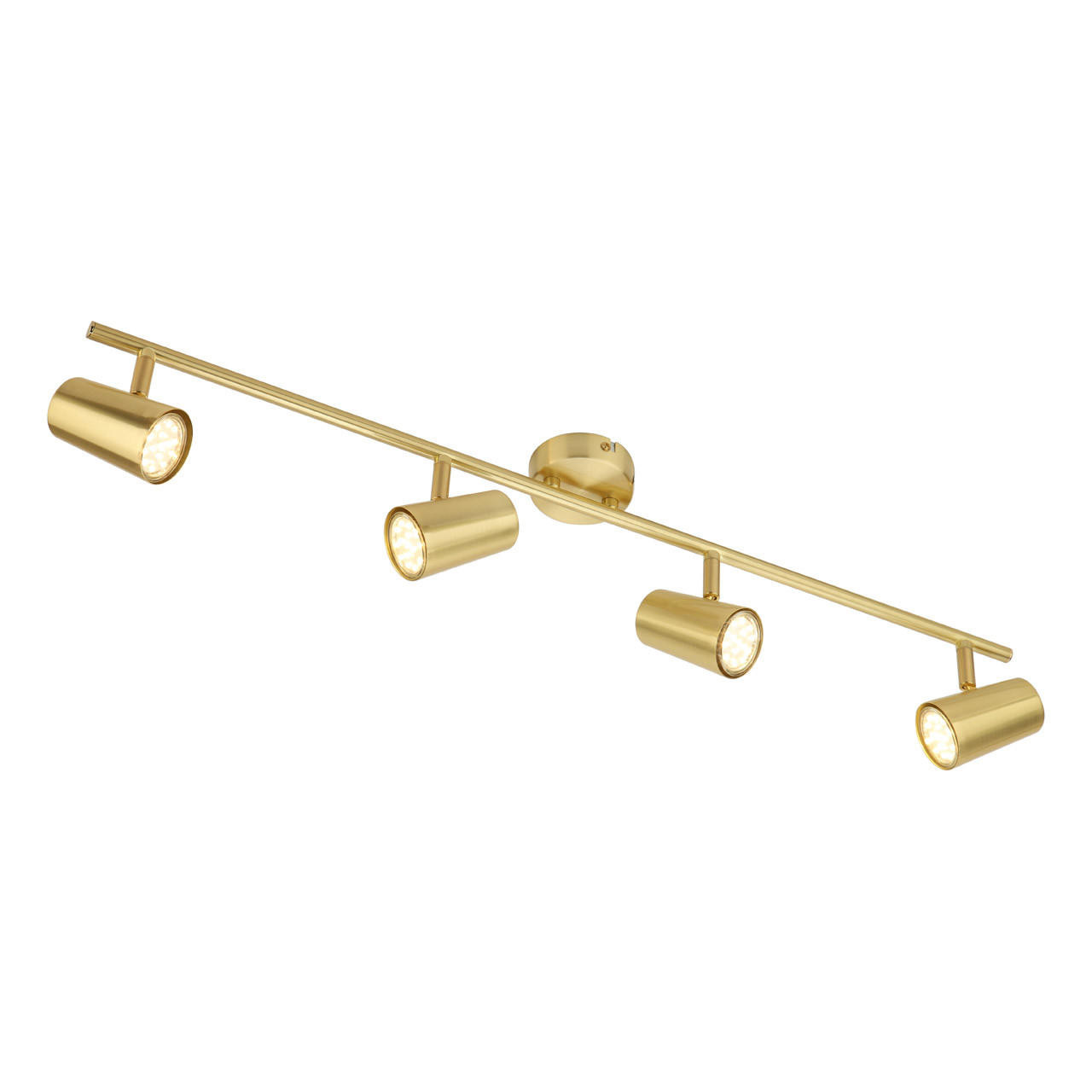 Inlight Harvey 4-Light Light Bar Spotlight Satin Brass