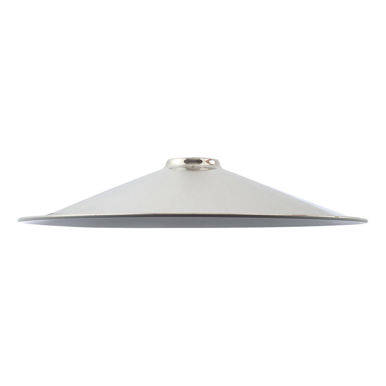 Inlight Rigel 360mm Diner Lamp Shade Polished Nickel