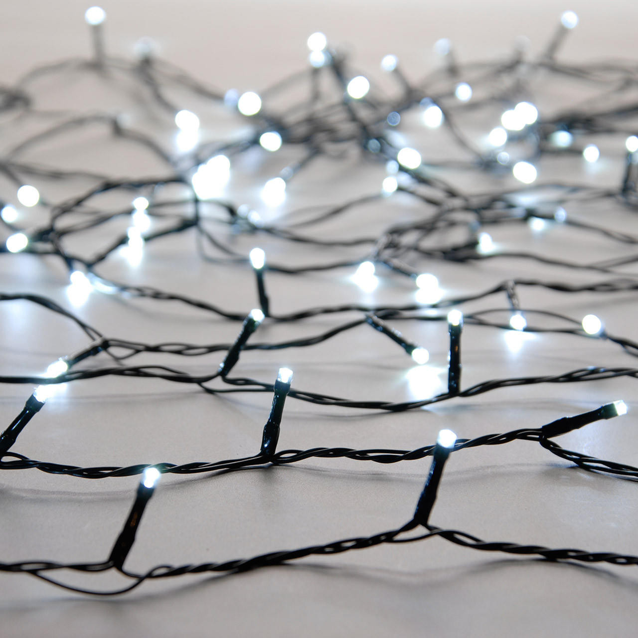 Festive 15.9m Indoor & Outdoor Multifunction Christmas Fairy Lights 200 White LEDs