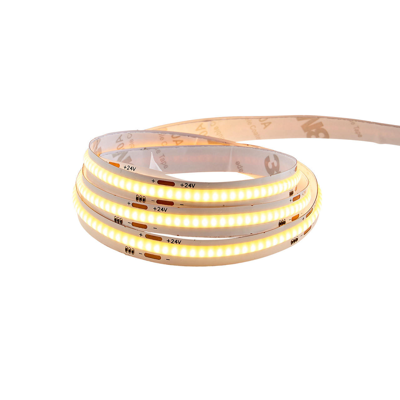 Image of Electralite Seamless COB Flexi-Tape LED 5 Metre Strip Kit 60W 24V Dimmable Warm White IP20