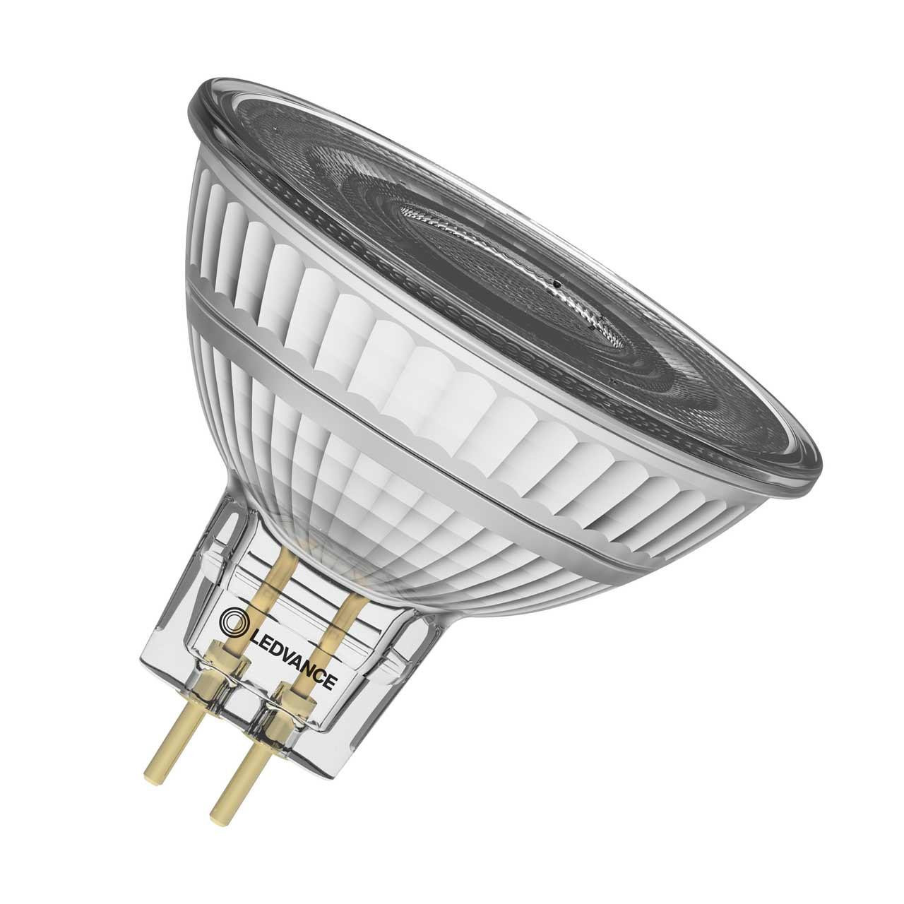 Ledvance LED MR16 Bulb 5W GU5.3 12V Dimmable Performance Class Cool White 36°
