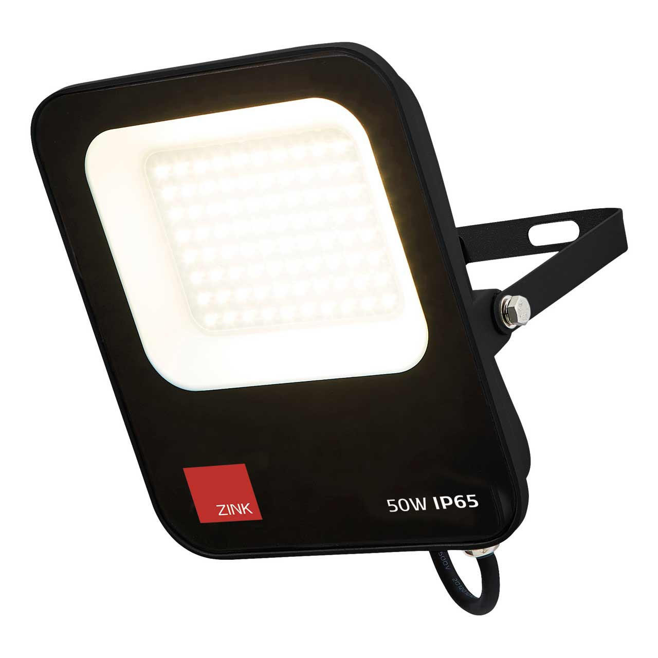 Zink REINA LED Slimline Floodlight 50W Daylight Black